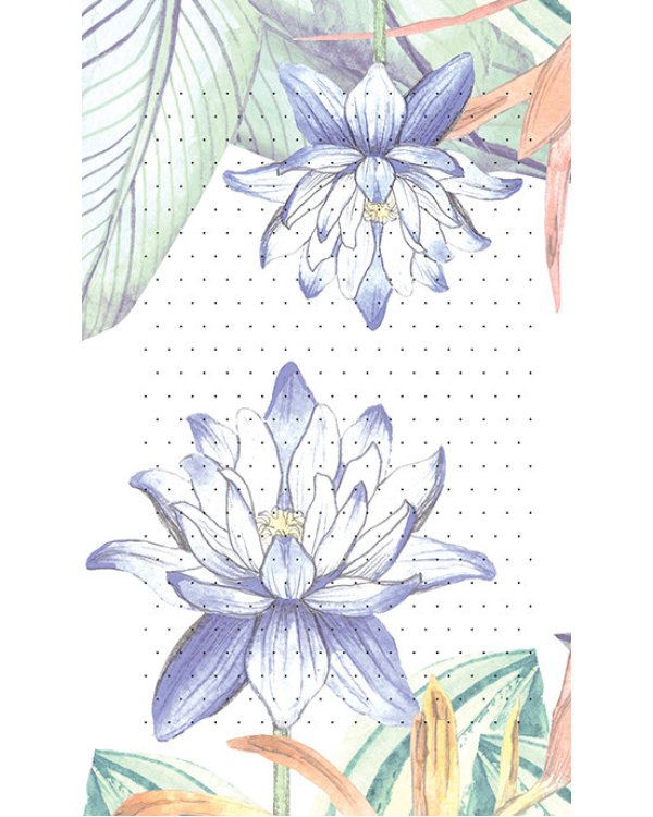 Блокнот-голограмма Flower Notes (оранжевый)