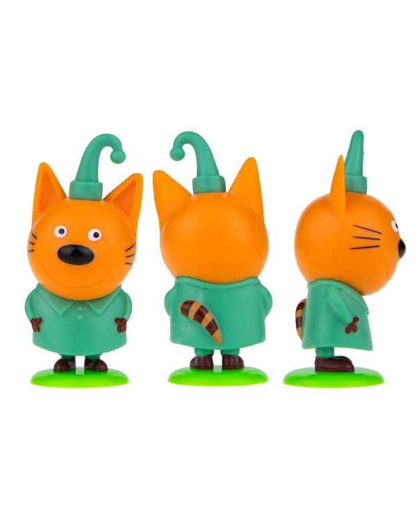 Набор фигурок "Три кота", на подставке, 12 фигурок