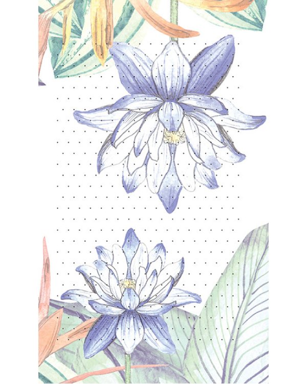 Блокнот-голограмма Flower Notes (оранжевый)