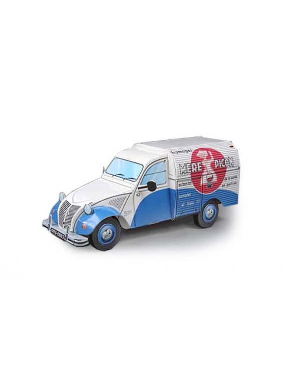 Сборная модель "Citroen 2 CV AZU (почта)"