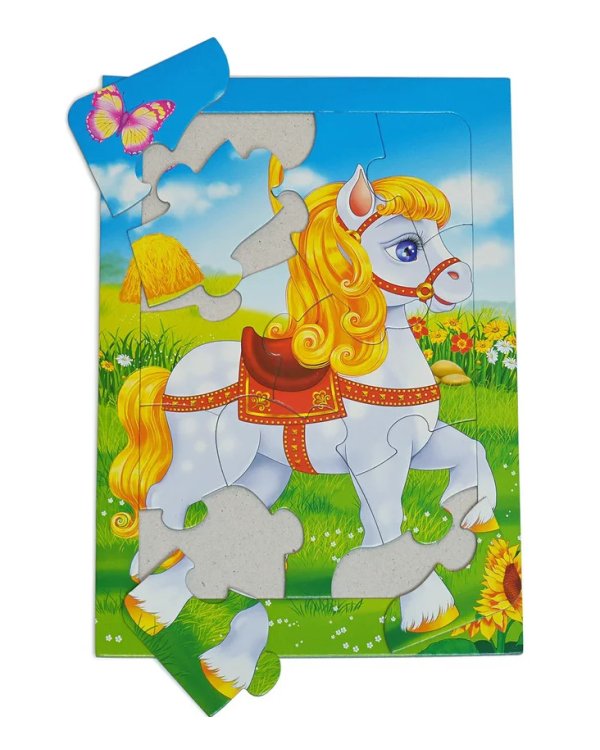 Развивающая рамка. Лошадка