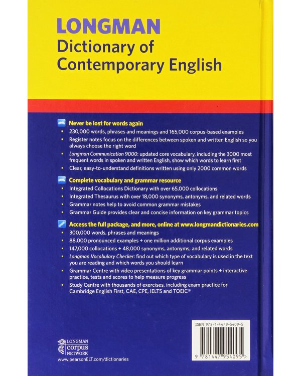 Longman Dictionary of Contemporary English