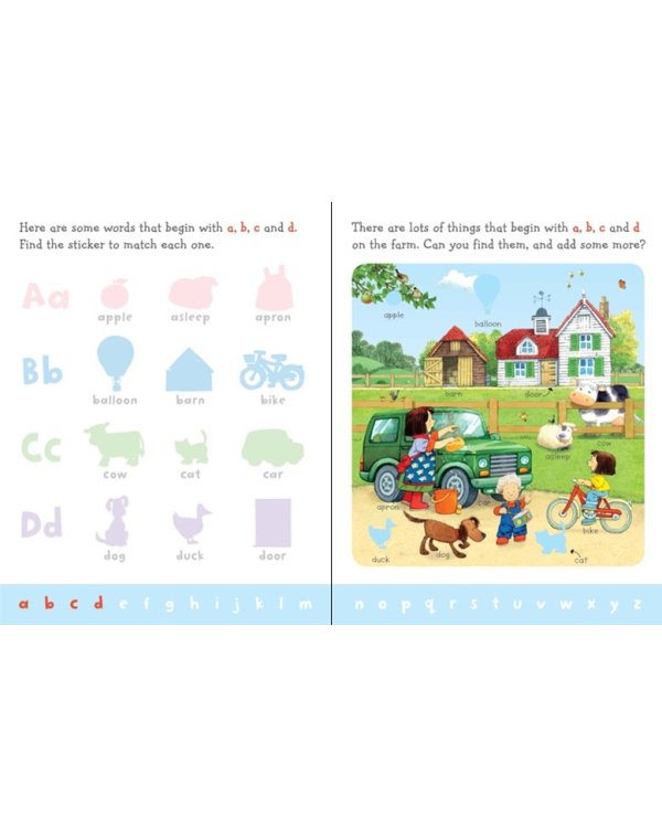 ABC. Sticker Book