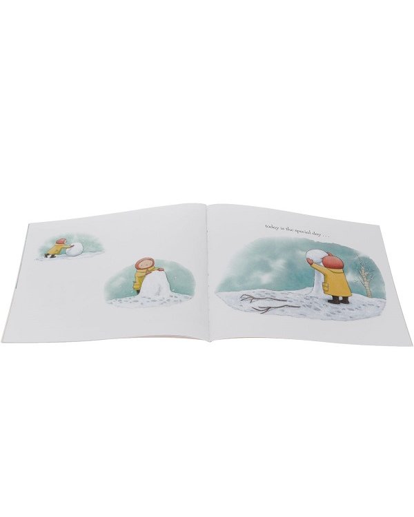 You Make Me Smile: The first snow of winter brings a special friend