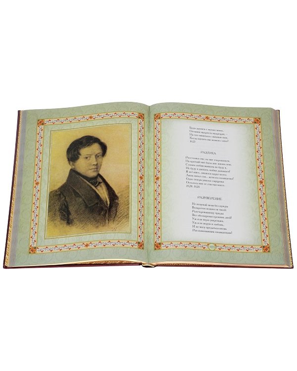 Золотой век русской поэзии (кожаный переплет, золотой обрез)