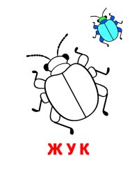 Раскраска-читалка. Букашки