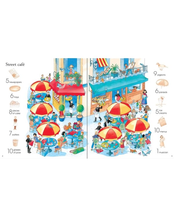 Дополнительное изображение книги «1001 Things to Spot in the Town Sticker Book»