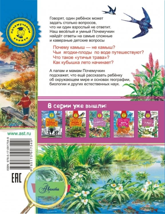 Что на озере растет?