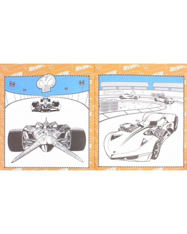 Раскрась супер-авто. Гоночные машины