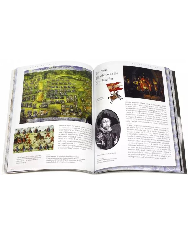 Монархи России.На испанском языке