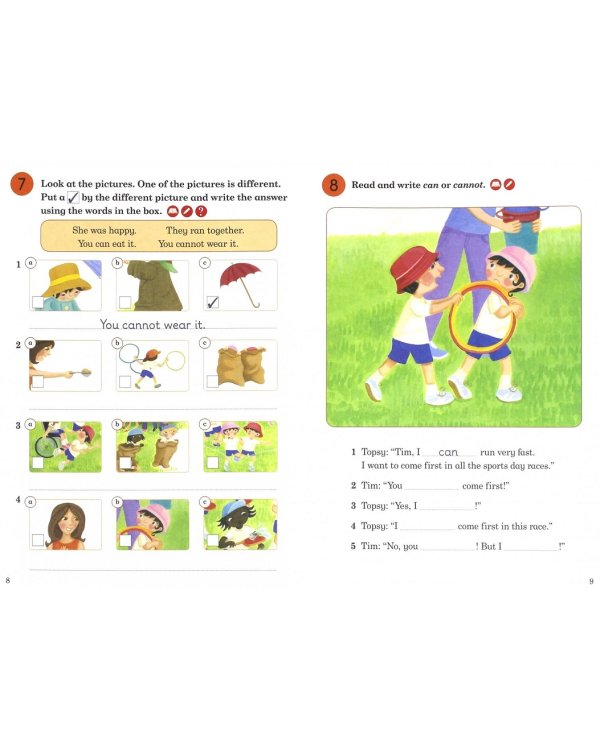Topsy and Tim: The Big Race Activity Book – Ladybird Readers. Level 2