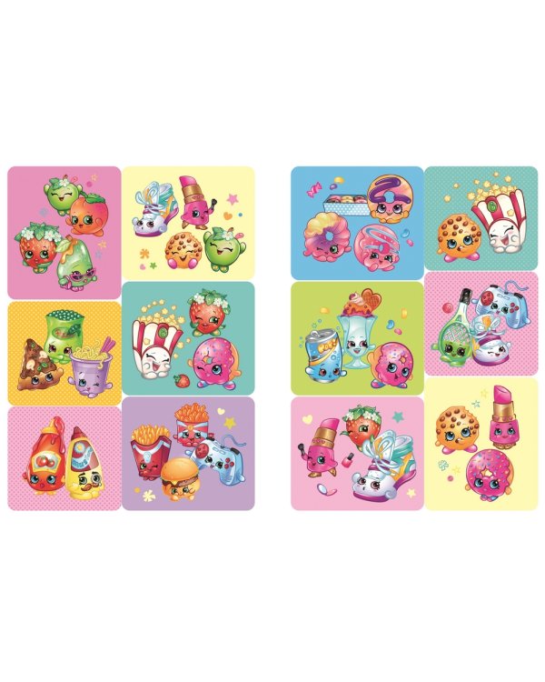 Shopkins. Раскраска с наклейками