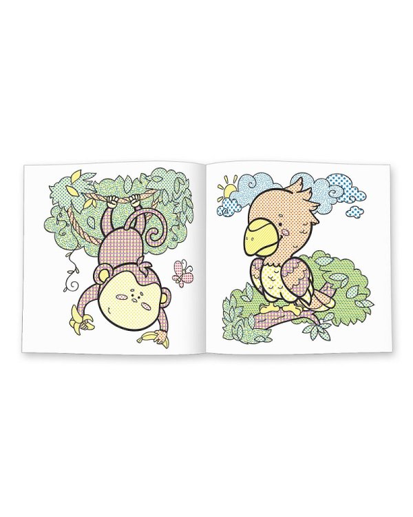 Дополнительное изображение книги «Водная раскраска "Животные"»