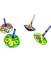 Волчок с росписью