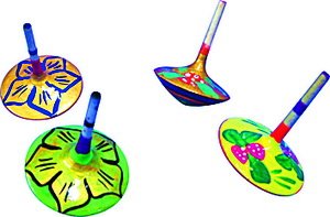 Волчок с росписью