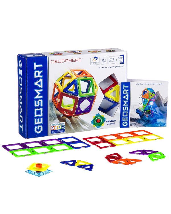 Магнитный конструктор. Geosmart. Геосфера, 31 деталь
