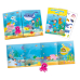 Книжка-панорамка с наклейками Подводный мир. Книжка-панорама с наклейками