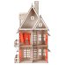 Сборный домик для кукол. Пряничный