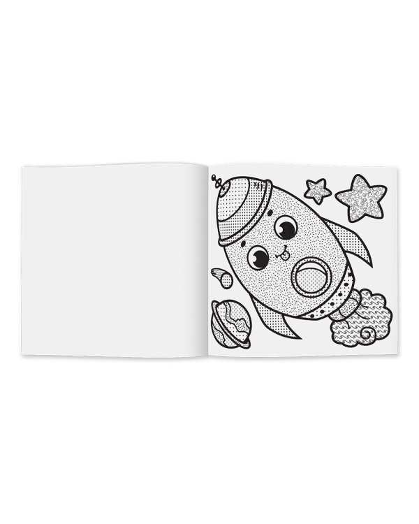 Водная раскраска для малышей "Веселый гепард"