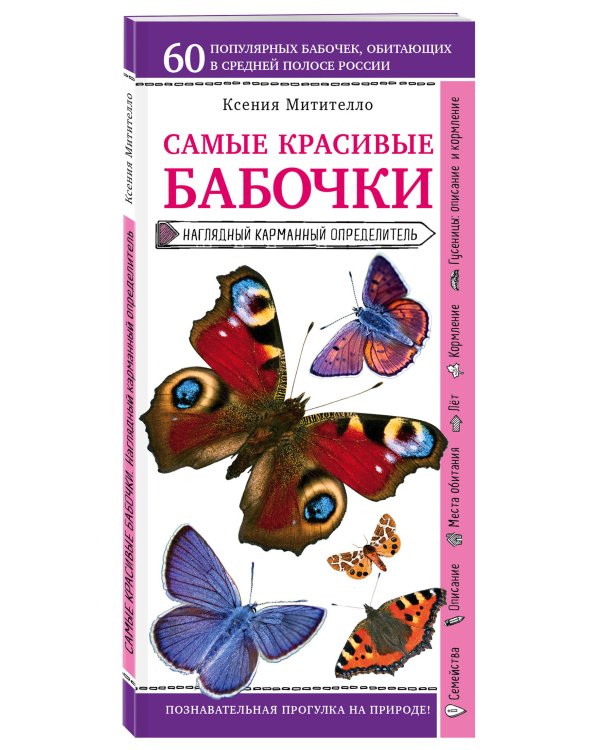 Самые красивые бабочки. Наглядный карманный определитель