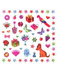 СУПЕРнаклейки для СУПЕРдевчонок