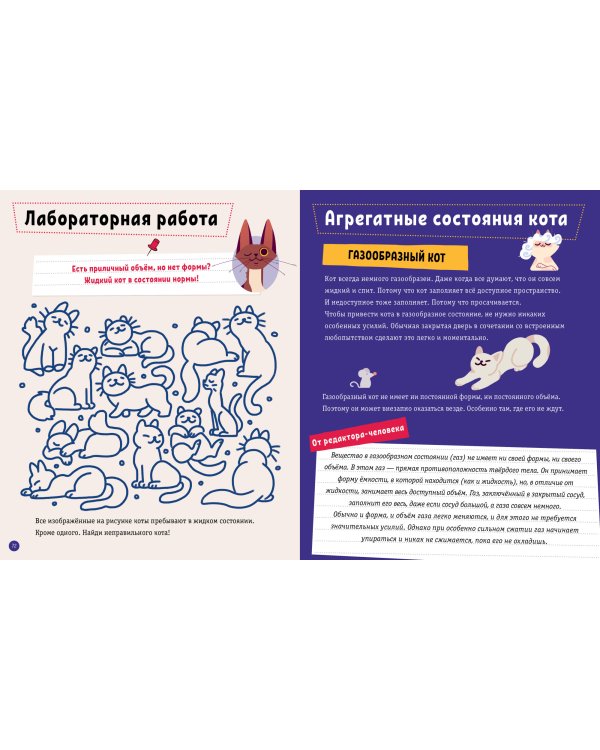 Дополнительное изображение книги «Весёлые котонауки. Котофизика»