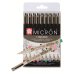 Набор капиллярных ручек Pigma Micron, 9 цветов, 0,45 мм