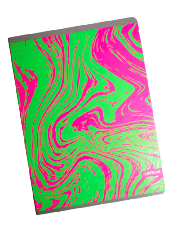 Тетрадь для конспектов "Неоновые идеи. Дизайн 5", А4, 48 листов, клетка