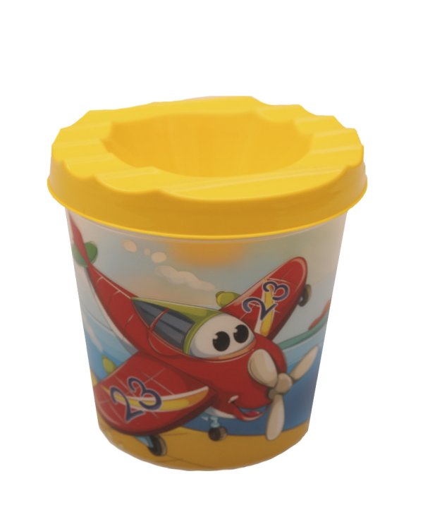 Стакан-непроливайка "Самолетики над морем", одинарный