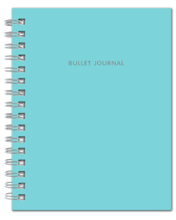Блокнот в точку. Bullet Journal, 120 страниц, бирюзовый