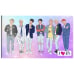 Чехол для карточек. I love BTS