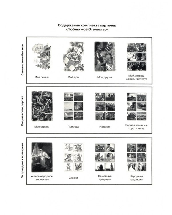 Беседы с ребенком. Люблю мое Отечество. 12 картинок