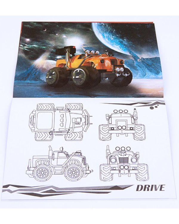 3D раскраска-игра. Разрушители