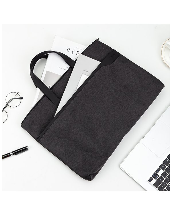 Папка-портфель "Deli", цвет: серый, A4, 1 отдел, арт. 63750GREY