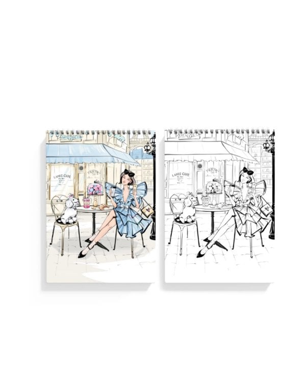 Блокнот Girls Love Fashion, 23х33 см.