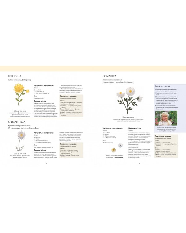 Цветочная вышивка. Природные сюжеты для гармонии и релаксации