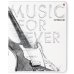 Тетрадь "Music. Black&amp;white", А5, 48 листов, клетка