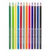 Карандаши цветные акварельные "Premium Aquarelle", 12 цветов, грифель мягкий 4 мм