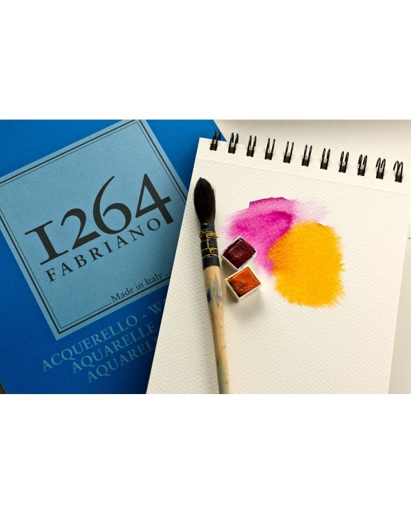 Альбом для акварели "1264 Watercolour", 21x29,7 см, 30 листов, спираль по короткой стороне