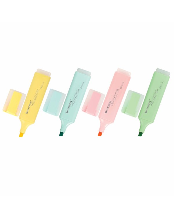 Набор текстовыделителей "Original Pastel", 4 штуки, линия 1-5 мм