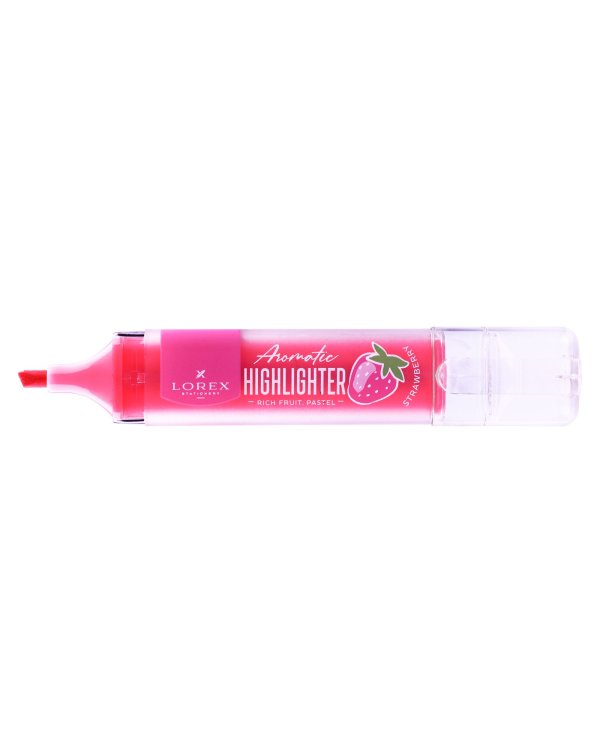 Маркер текстовый "Rich fruit. Pastel", ароматизированный, 1-3,5 мм, фламинго