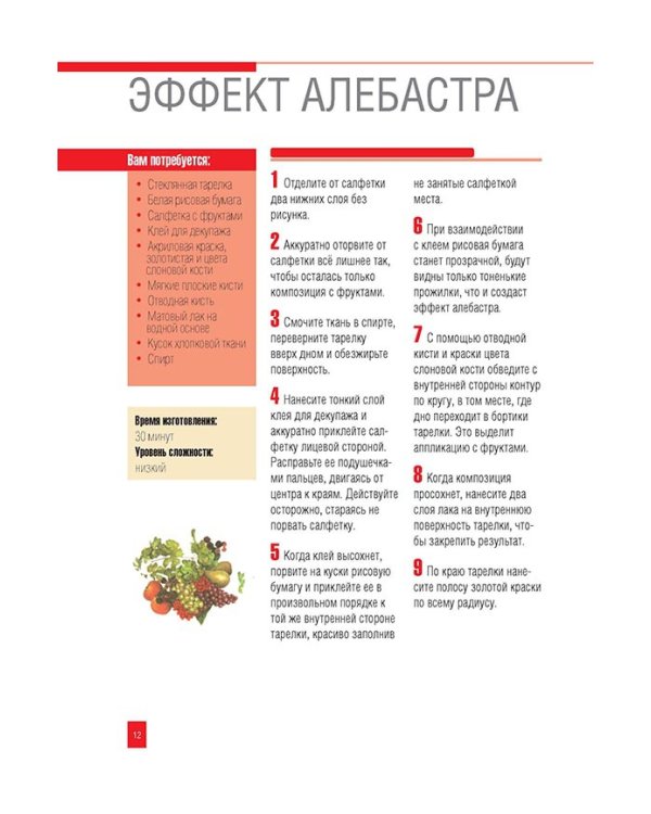 Декупаж: салфеточная техника