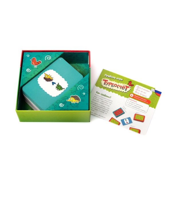Увлекательная настольная игра. Турбосчет