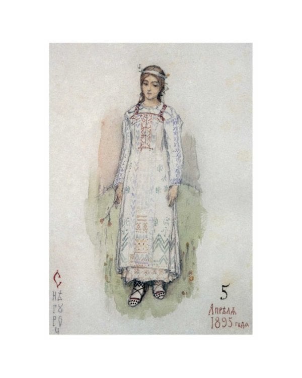 Снегурочка. Художник Виктор Васнецов