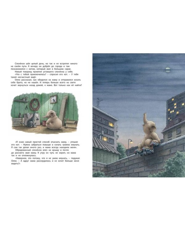Дополнительное изображение книги «Слонёнок ищет брата. История долгого путешествия»