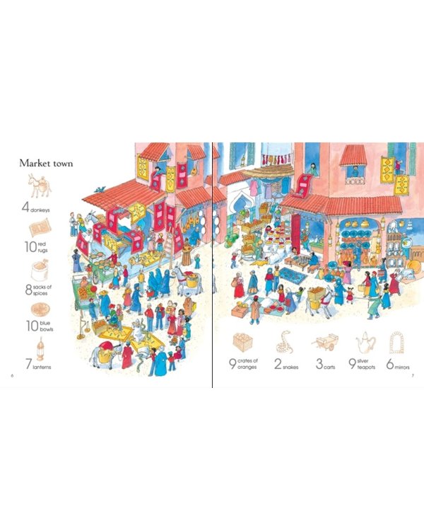 Дополнительное изображение книги «1001 Things to Spot in the Town Sticker Book»