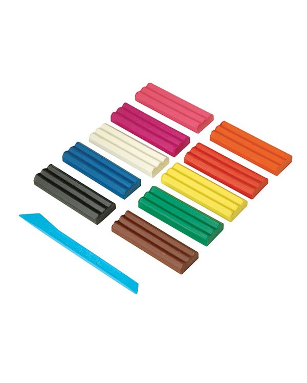 Пластилин "Каляка-Маляка", 10 цветов, 150 г