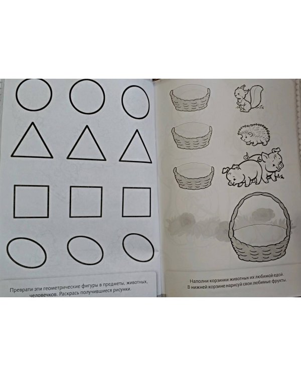 Развивающая раскраска. Выпуск №2
