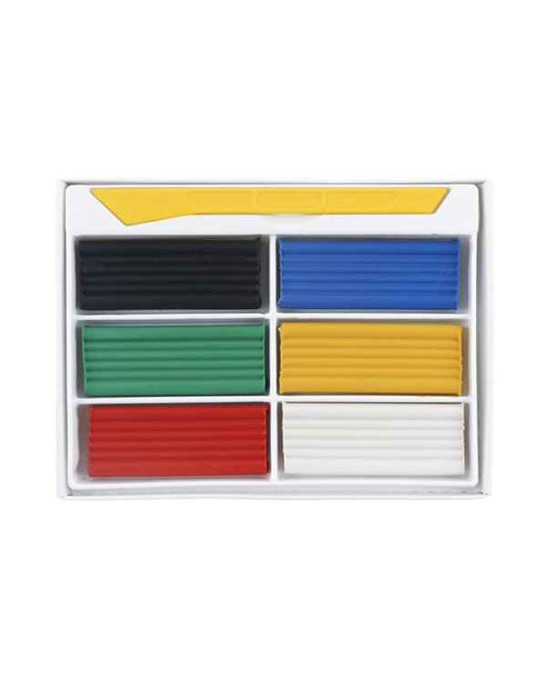 Пластилин "Каляка-Маляка", 6 цветов, 90 грамм, стек