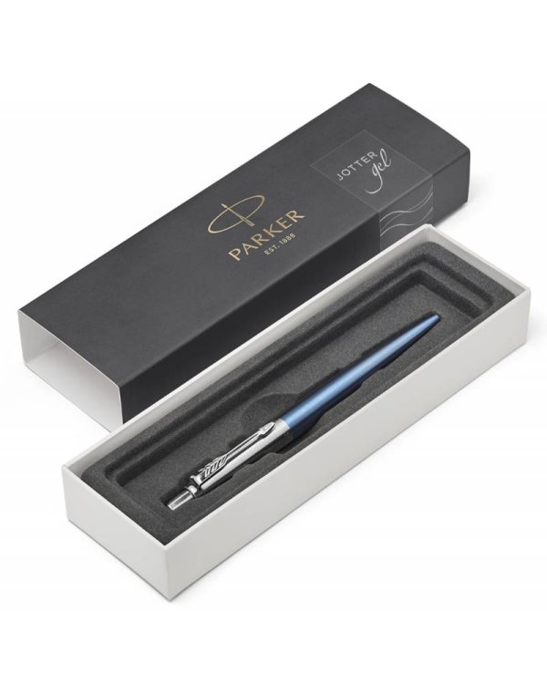 Ручка гелевая Parker "Jotter Core K65. Waterloo Blue CT"